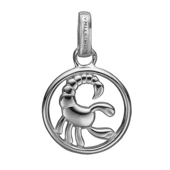 Zodiac Scorpio Pendant Silver 