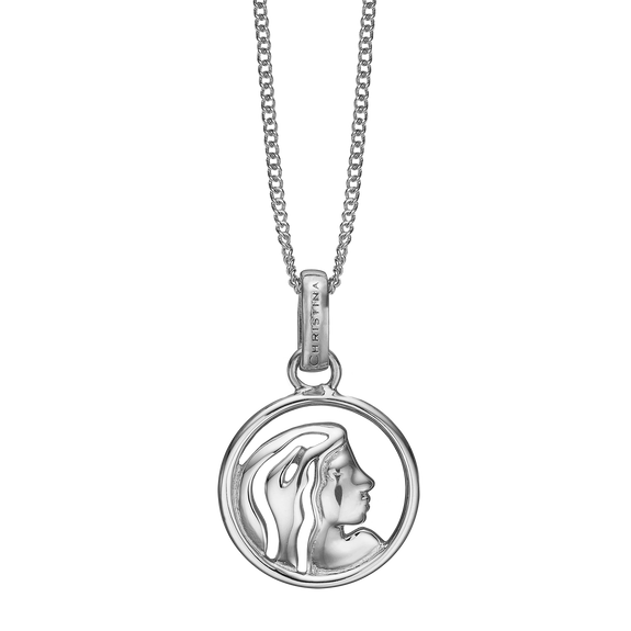 Zodiac Virgo Necklace Silver 