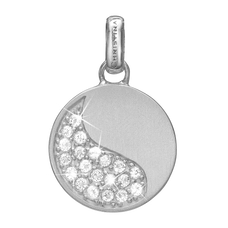 Load image into Gallery viewer, Moon Shine Pendant Silver with Gemstones