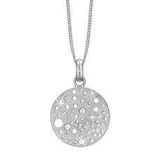 Load image into Gallery viewer, Sun Necklace Silver with Gemstones