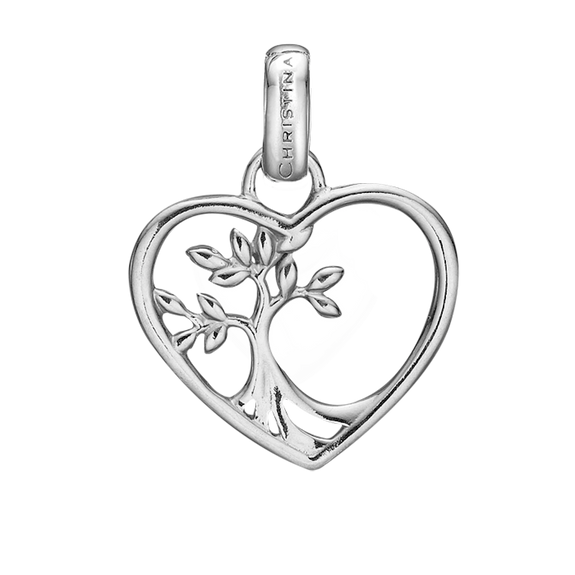 The Christina Jewelry's Tree Root Pendant is beautifully designed to subtly celebrate the starting point of Love & Life itself. For that special touch and to make your Pendent a bit more special all the Pendent in our collection are delicately and expertly handcrafted in 925 Sterling Silver and finished in a Rhodium Plating.