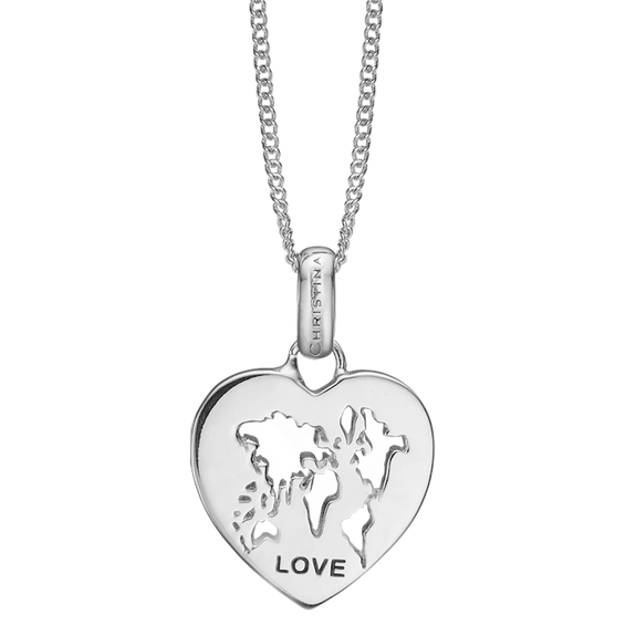 It’s a World of Love where all our family and friends show love to us and there is no better loving feeling. The World of Love Pendant incapsulates what is important to us, This Pendant is delicately and expertly handcrafted in 925 Sterling Silver and finished with either an 18ct Gold or Rhodium Plating
