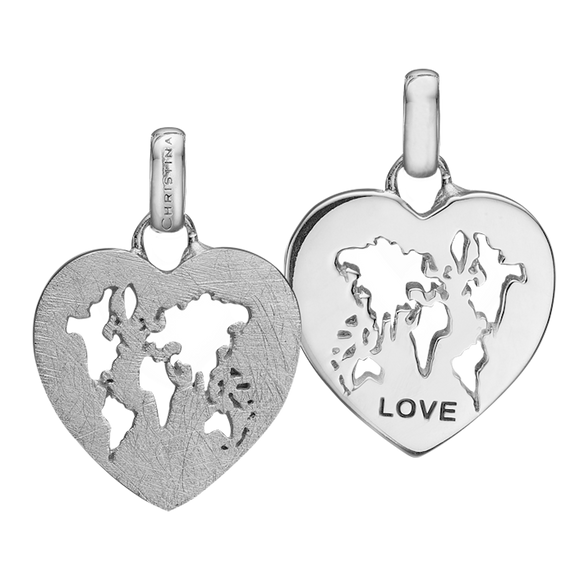 It’s a World of Love where all our family and friends show love to us and there is no better loving feeling. The World of Love Pendant incapsulates what is important to us, This Pendant is delicately and expertly handcrafted in 925 Sterling Silver and finished with either an 18ct Gold or Rhodium Plating