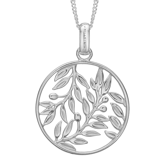 Leafy Petiole Pendant with Chain Necklace Handcrafted in Sterling Silver. Choose the Pendant on its own or with a choice of two lengths of Necklaces. The Necklaces come in two adjustable sizes, a 55cm that can be adjusted down to 40cm and a 90cm that can be adjusted down to 70cm.