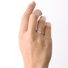 Load image into Gallery viewer, Promise Handcrafted Ring in Sterling Silver and available in Gold or a Silver Finish with Gemstones