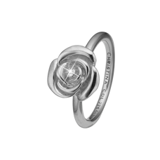 Load image into Gallery viewer, Rose Handcrafted Ring in Sterling Silver and available in Gold or a Silver Finish with Gemstones