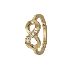 Load image into Gallery viewer, Eternity Handcrafted Ring in Sterling Silver and available in Gold or a Silver Finish with Gemstones