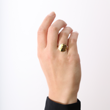 Load image into Gallery viewer, Moonscape Rings, Fashion, handcrafted in Sterling Silver and available in Gold or a Silver Finish