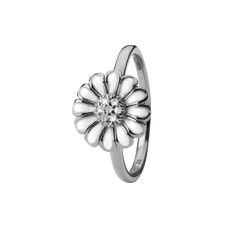 Load image into Gallery viewer, Daisy Handcrafted Ring in Sterling Silver and available in Gold or a Silver Finish with Gemstones