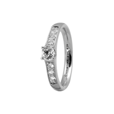 Load image into Gallery viewer, Princess Handcrafted Ring in Sterling Silver and available in Gold or a Silver Finish with Gemstones