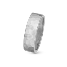 Load image into Gallery viewer, Sculptured Experience Ring handcrafted in Sterling Silver and finished with a Rhodium plating