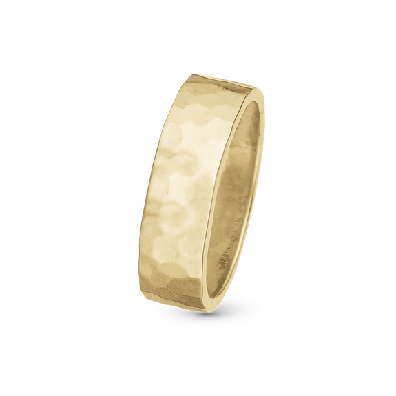 Sculptured Experience Ring handcrafted in Sterling Silver and finished with an 18 Gold plating