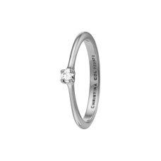 Load image into Gallery viewer, Large Diamond Ring Silver with Gemstones